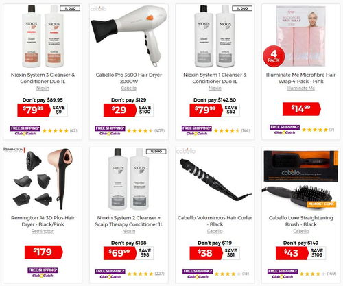 最高78% off 美发护发产品和工具换新好时机，统统屯起来！